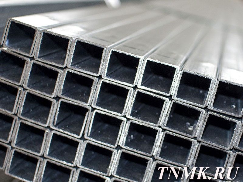 Труба профильная оцинкованная 160х160х6 мм ст. 20 купить в Чите