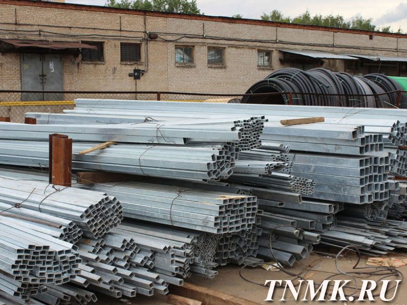 Труба профильная оцинкованная 25×10х1.5 мм ст. 20 купить в Чите
