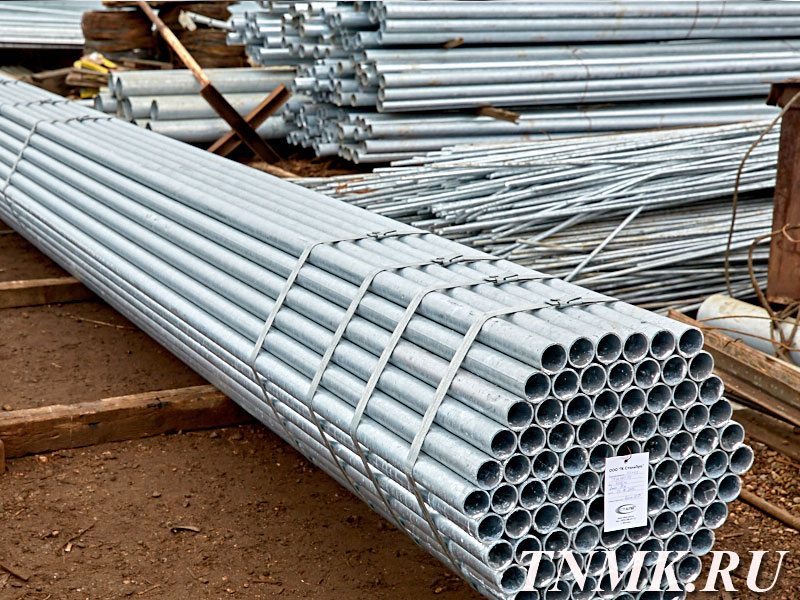 Труба водогазопроводная оцинкованная Ц-150х4 мм ГОСТ 3262-75 купить в Чите